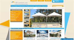 Desktop Screenshot of 1001parasols.com