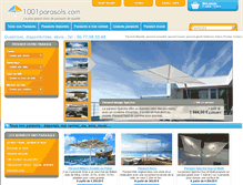 Tablet Screenshot of 1001parasols.com